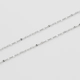 ciite' シーテ ネックレス 【 金属アレルギー対応 】 グリッターチェーンネックレス サージカルステンレス