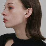 ciite' シーテ イヤリング 【 金属アレルギー対応 】 シンプルパールイヤリング サージカルステンレス (両耳用)