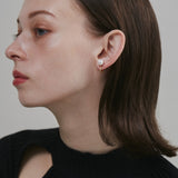 ciite' シーテ イヤリング 【 金属アレルギー対応 】 シンプルパールイヤリング サージカルステンレス (両耳用)