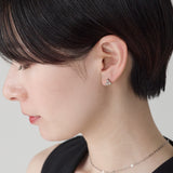 ciite' シーテ ピアス（両耳用） 【金属アレルギー対応】トライアングルピアス