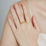 ciite' シーテ リング 【 金属アレルギー対応 】 ツイストリング サージカルステンレス