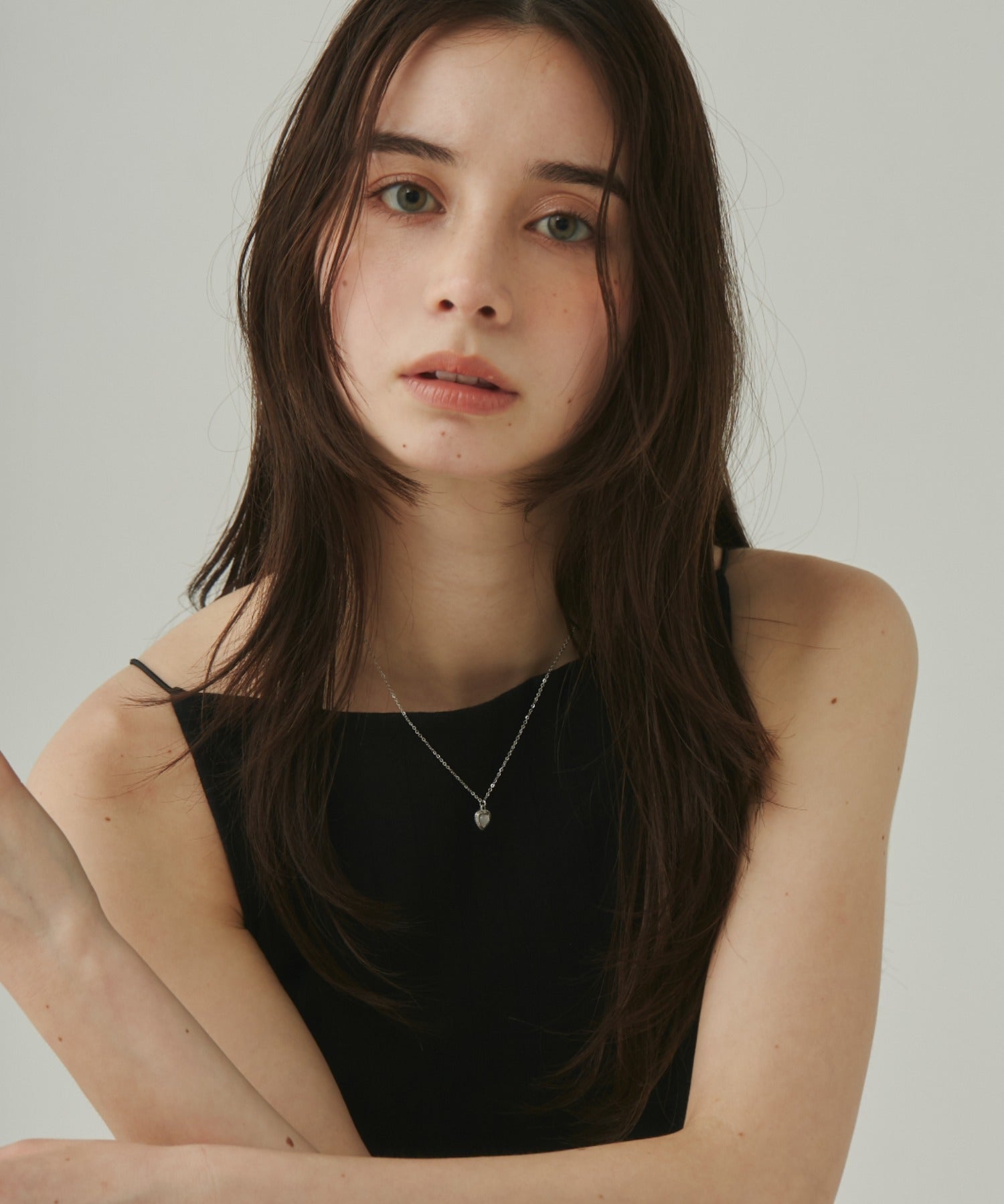 ciite' シーテ ネックレス 【 金属アレルギー対応 】 パステルカラー ハートネックレス サージカルステンレス