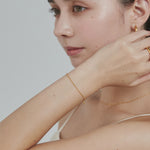 ciite' シーテ ブレスレット 【 金属アレルギー対応 】 シンプルボールチェーンブレスレット サージカルステンレス