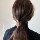 ciite' シーテ バレッタ/ヘアクリップ バイカラーコンパクトヘアクリップ