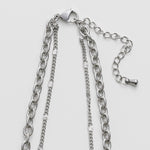 ciite' シーテ ネックレス 【 金属アレルギー対応 】 2連チェーンネックレス サージカルステンレス