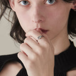 ciite' シーテ リング 【 金属アレルギー対応 】 ホースシュービジュー リング サージカルステンレス