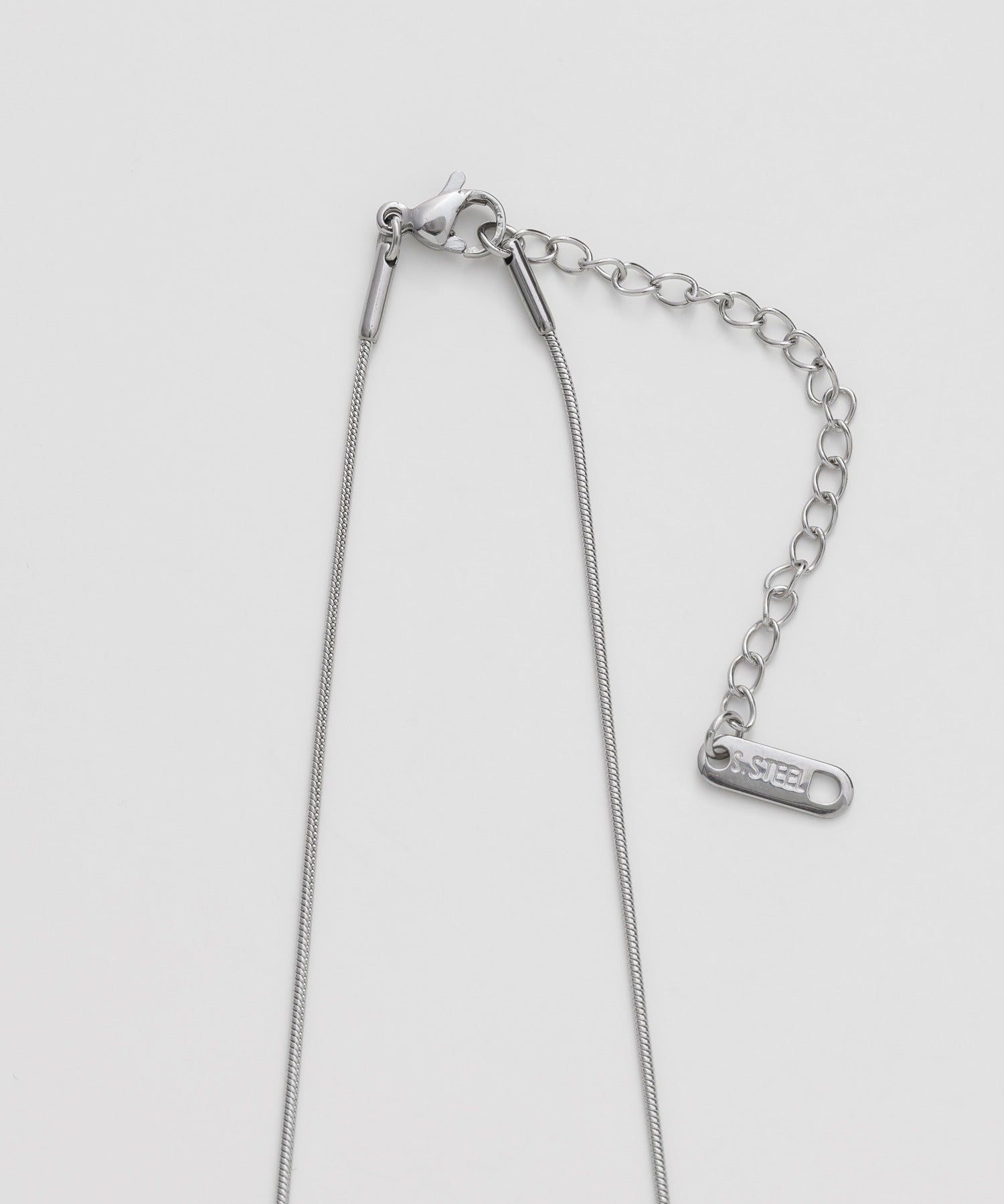 ciite' シーテ ネックレス 【 金属アレルギー対応 】 1mm シンプルスネークネックレス サージカルステンレス