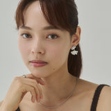 ciite' シーテ ピアス（両耳用） 【 金属アレルギー対応 】フラワーモチーフピアス サージカルステンレス（両耳用）