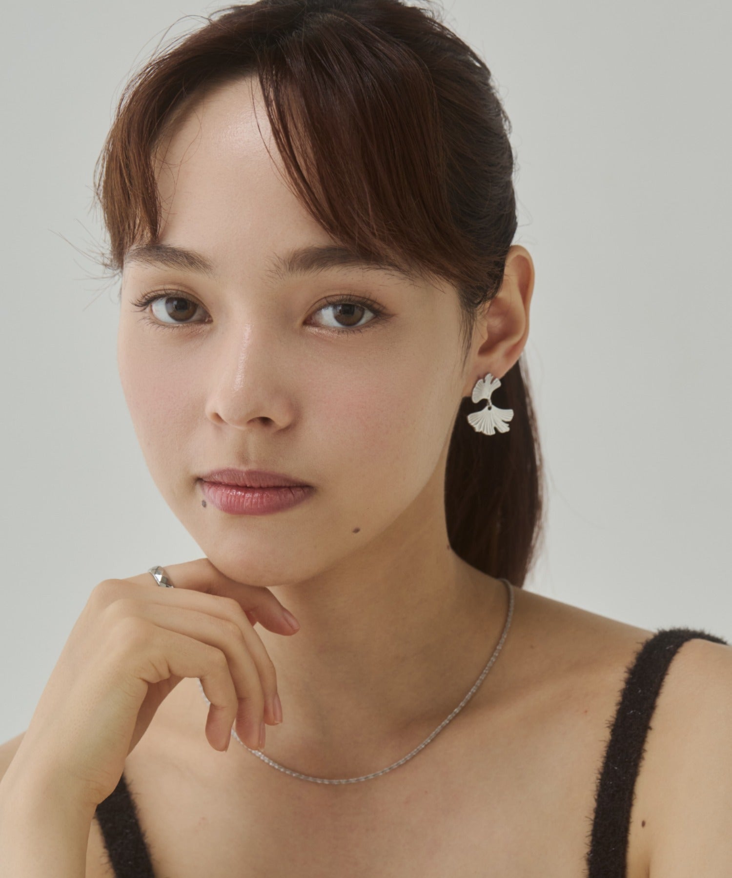 ciite' シーテ ピアス（両耳用） 【 金属アレルギー対応 】フラワーモチーフピアス サージカルステンレス（両耳用）