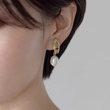 ciite' シーテ イヤリング シリコン付 デザインパール イヤリング