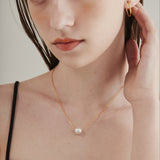 ciite' シーテ ネックレス 【 金属アレルギー対応 】 パールネックレス サージカルステンレス