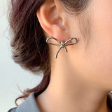 ciite' シーテ ピアス（両耳用） リボンピアス (両耳用)