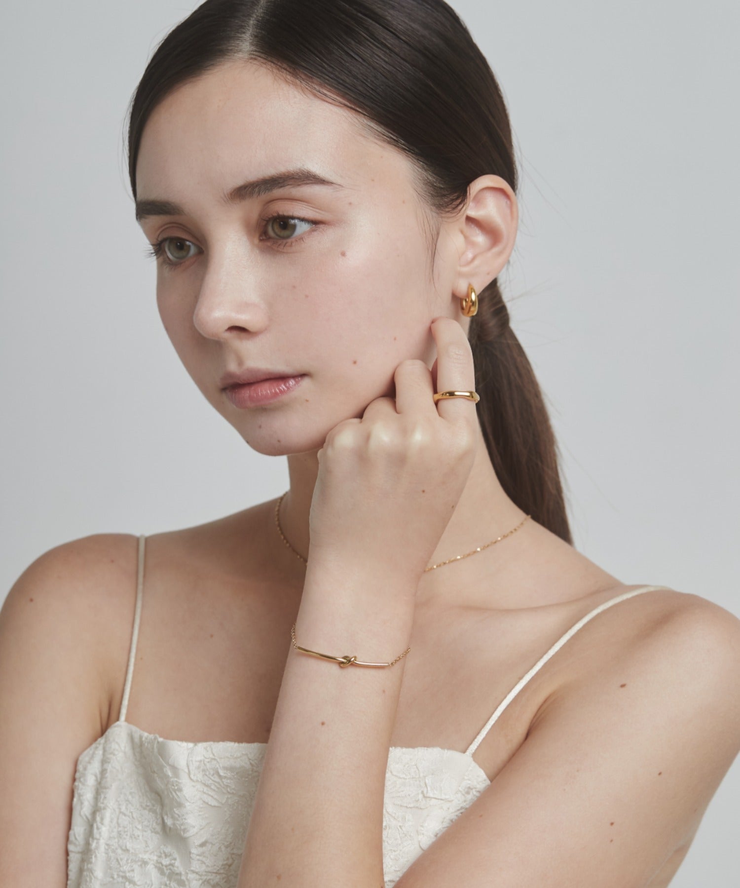 ciite' シーテ ブレスレット 【 金属アレルギー対応 】 ノットブレスレット サージカルステンレス