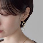 ciite' シーテ イヤリング シリコン付 デザインパール イヤリング