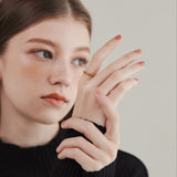 ciite' シーテ リング 【 金属アレルギー対応 】 ノットモチーフリング サージカルステンレス