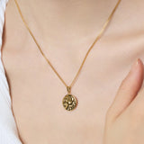 ciite' シーテ ネックレス 【 金属アレルギー対応 】 コインネックレス サージカルステンレス