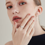 ciite' シーテ リング 【 金属アレルギー対応 】 パールモチーフリング サージカルステンレス