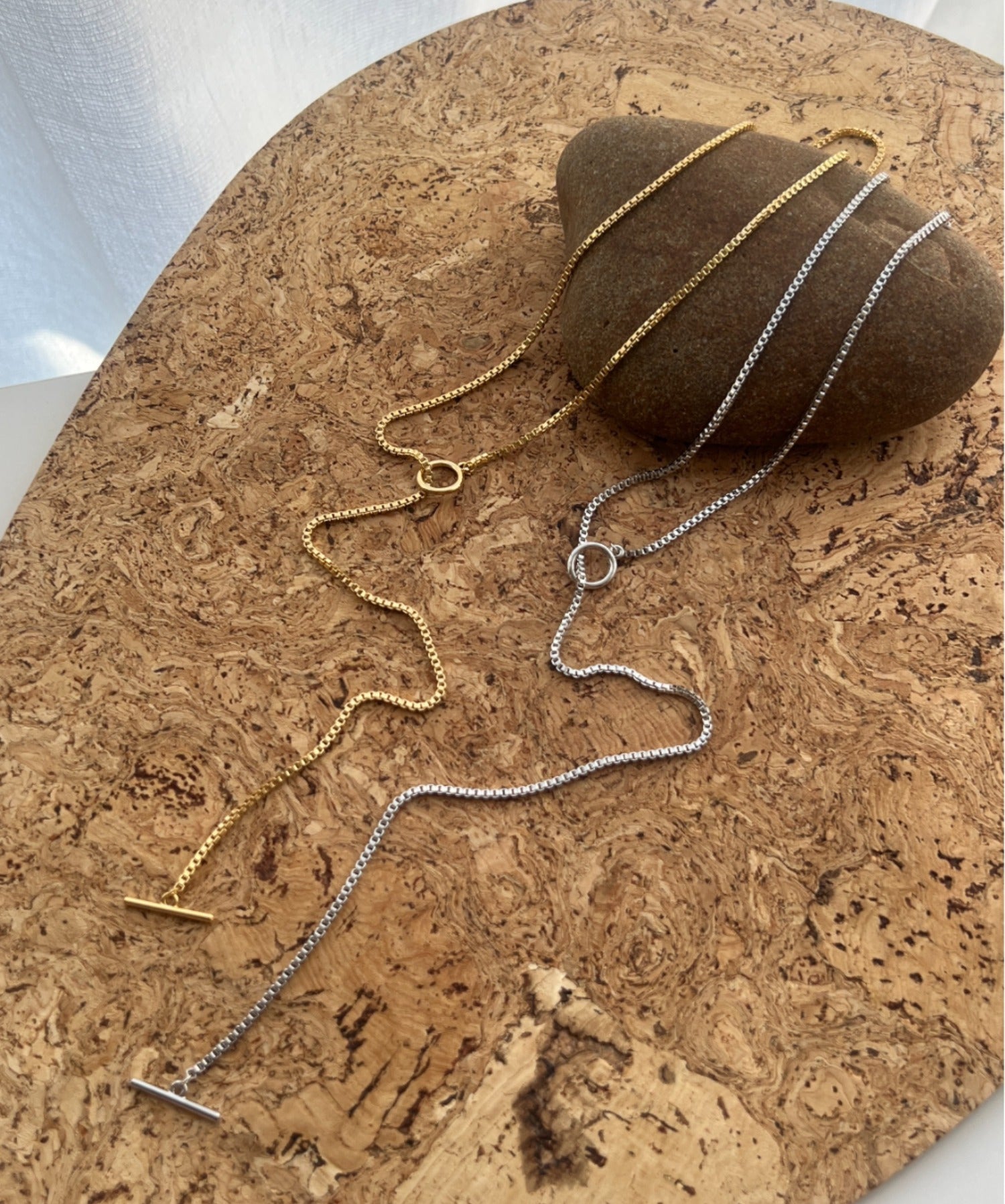 ciite' シーテ ネックレス ボックスチェーンマンテルネックレス