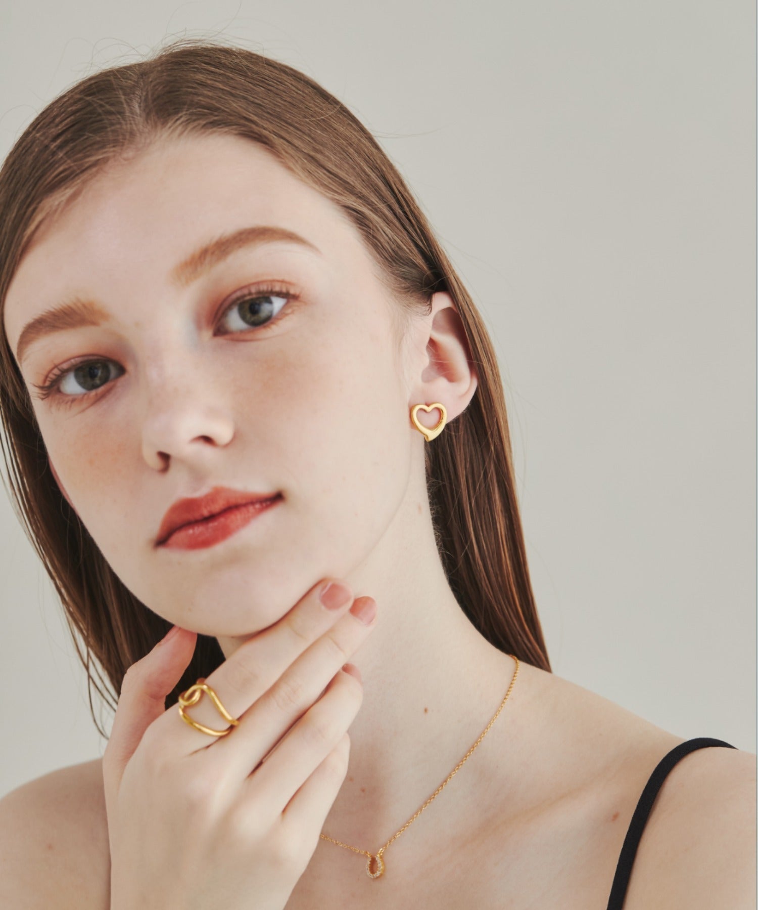 ciite' シーテ ピアス（両耳用） 【 金属アレルギー対応 】 ハートモチーフピアス サージカルステンレス (両耳用)