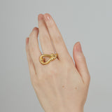 ciite' シーテ リング 【 金属アレルギー対応 】 ノットニュアンス リング サージカルステンレス