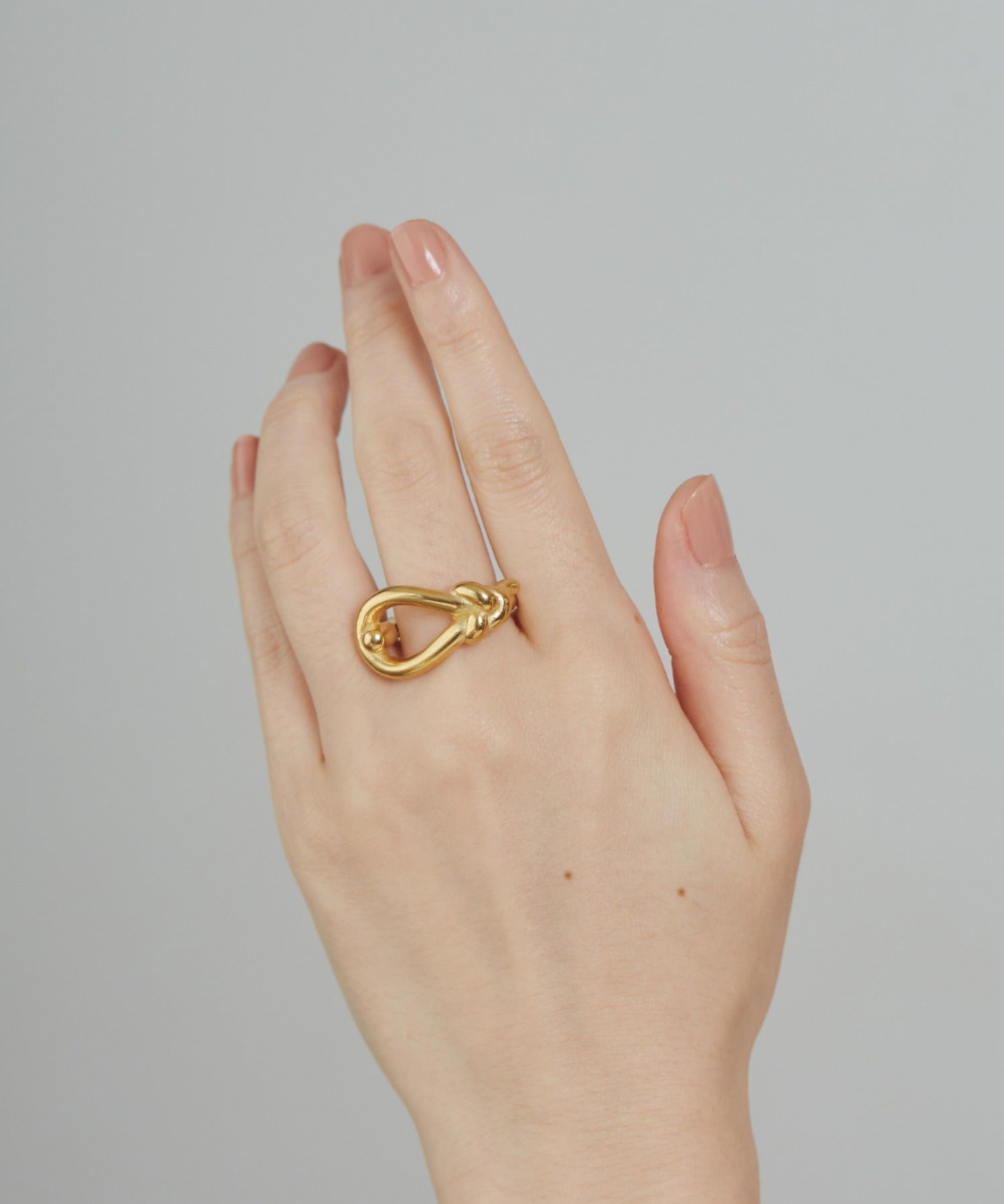 ciite' シーテ リング 【 金属アレルギー対応 】 ノットニュアンス リング サージカルステンレス