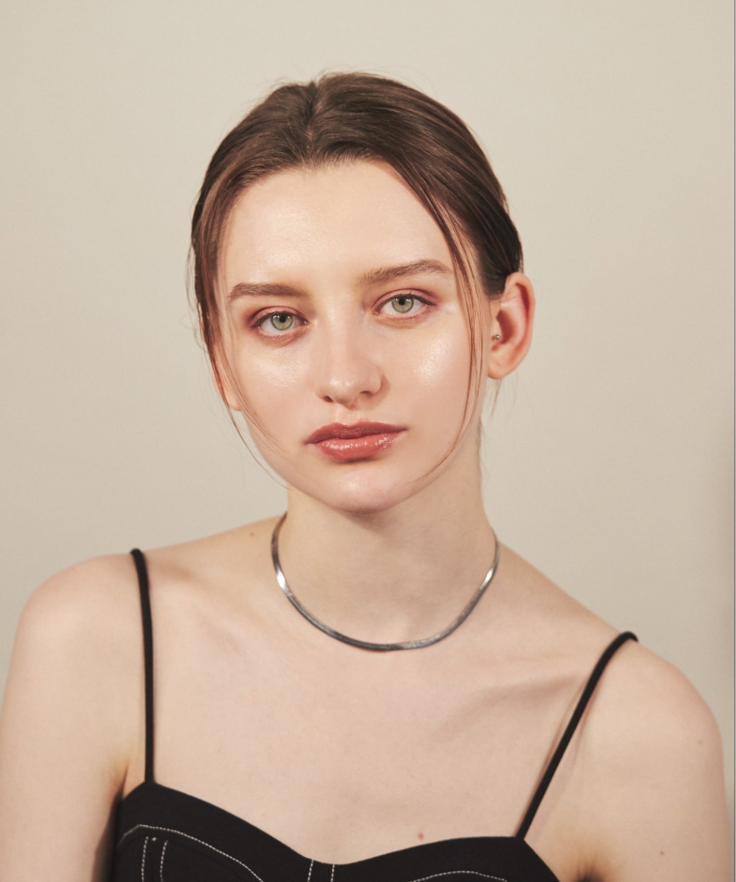 ciite' シーテ ネックレス 【 金属アレルギー対応 】 4mm スネークチェーンネックレス サージカルステンレス