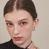 ciite' シーテ ピアス（両耳用） 【 金属アレルギー対応 】 シンプルフープピアス サージカルステンレス (両耳用)