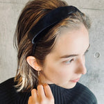 ciite' シーテ ヘアアクセサリー シルキーベロア カチューシャ