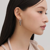 ciite' シーテ ピアス（両耳用） 【 金属アレルギー対応 】 オーバルピアス サージカルステンレス (両耳用)