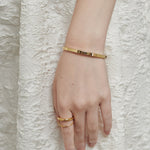 ciite' シーテ ブレスレット 【 金属アレルギー対応 】 ハートビジュー シンプルブレスレット / バングル サージカルステンレス