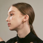 ciite' シーテ ピアス（両耳用） 【 金属アレルギー対応 】 シンプルフープピアス サージカルステンレス (両耳用)