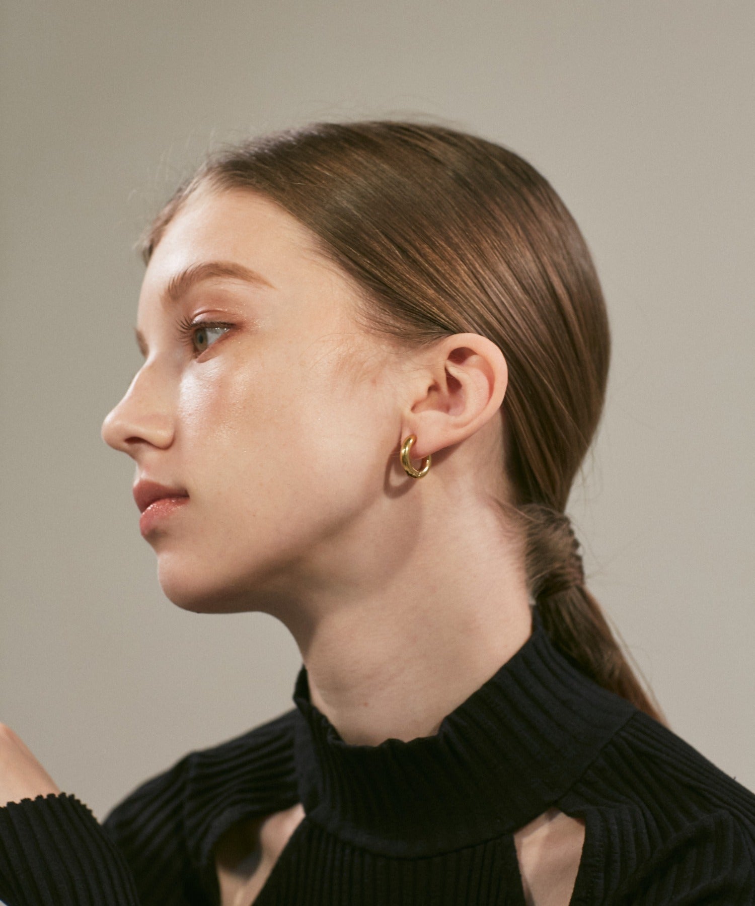 ciite' シーテ ピアス（両耳用） 【 金属アレルギー対応 】 シンプルフープピアス サージカルステンレス (両耳用)