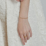 ciite' シーテ ブレスレット 【 金属アレルギー対応 】グリッターチェーンブレスレット サージカルステンレス