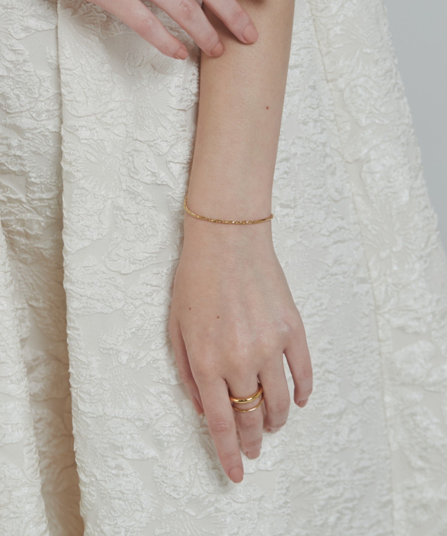 ciite' シーテ ブレスレット 【 金属アレルギー対応 】グリッターチェーンブレスレット サージカルステンレス