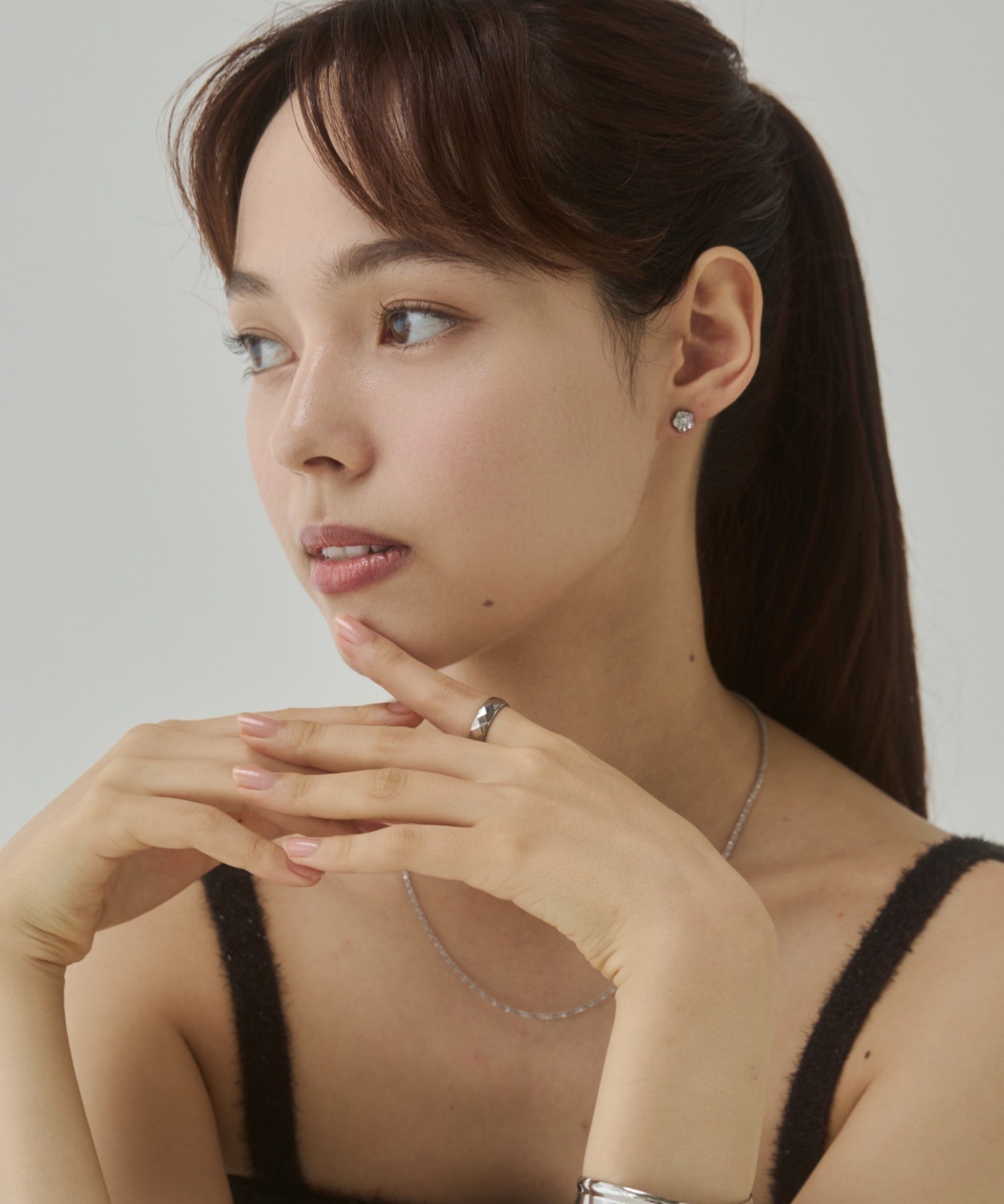 ciite' シーテ リング 【 金属アレルギー対応 】 カットデザインリング サージカルステンレス
