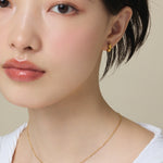 ciite' シーテ ネックレス 【 金属アレルギー対応 】 シンプルチェーンネックレス サージカルステンレス