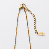 ciite' シーテ ネックレス 【 金属アレルギー対応 】 シズクビジューネックレス サージカルステンレス