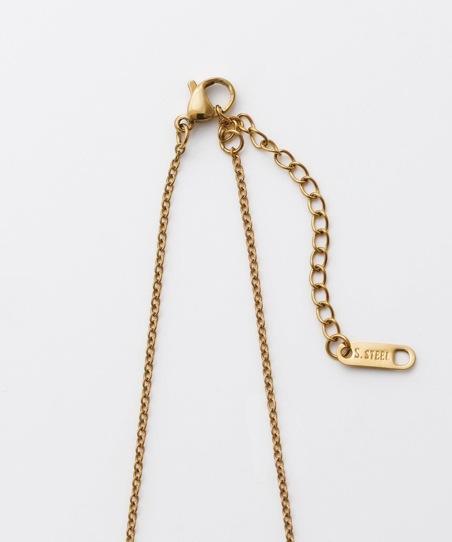 ciite' シーテ ネックレス 【 金属アレルギー対応 】 シズクビジューネックレス サージカルステンレス