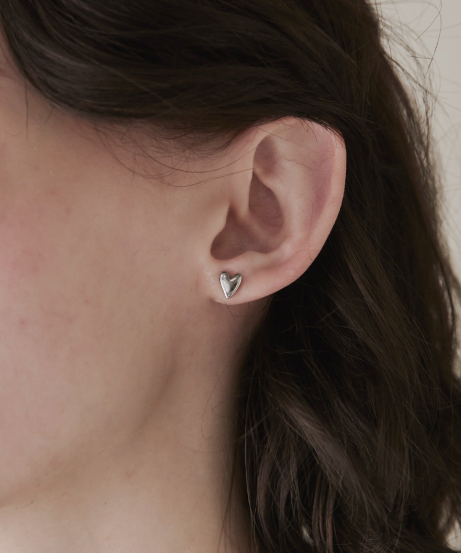 ciite' シーテ ピアス（両耳用） 【 金属アレルギー対応 】 ミニハートピアス サージカルステンレス (両耳用)