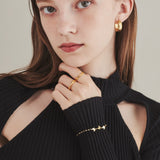 ciite' シーテ ブレスレット 【 金属アレルギー対応 】 バタフライ ブレスレット サージカルステンレス