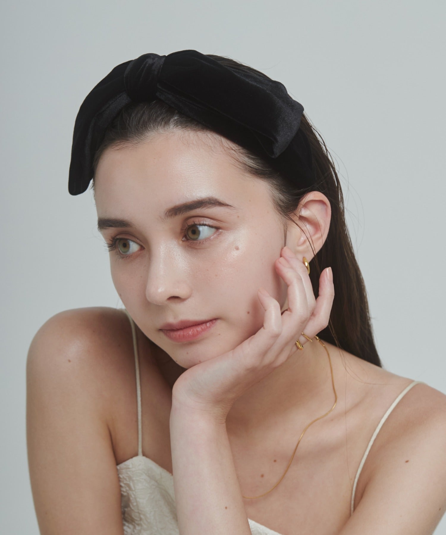 ciite' シーテ ヘアアクセサリー フレンチベロア カチューシャ