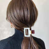 ciite' シーテ バレッタ/ヘアクリップ バイカラーコンパクトヘアクリップ