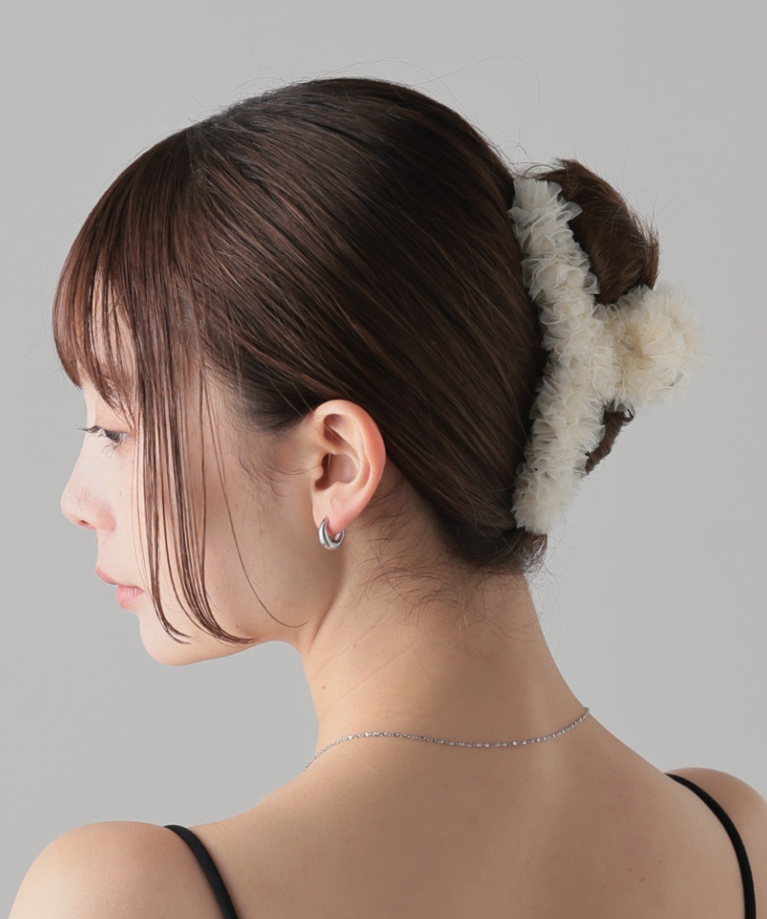 ciite' シーテ バレッタ/ヘアクリップ シフォンビック ヘアクリップ