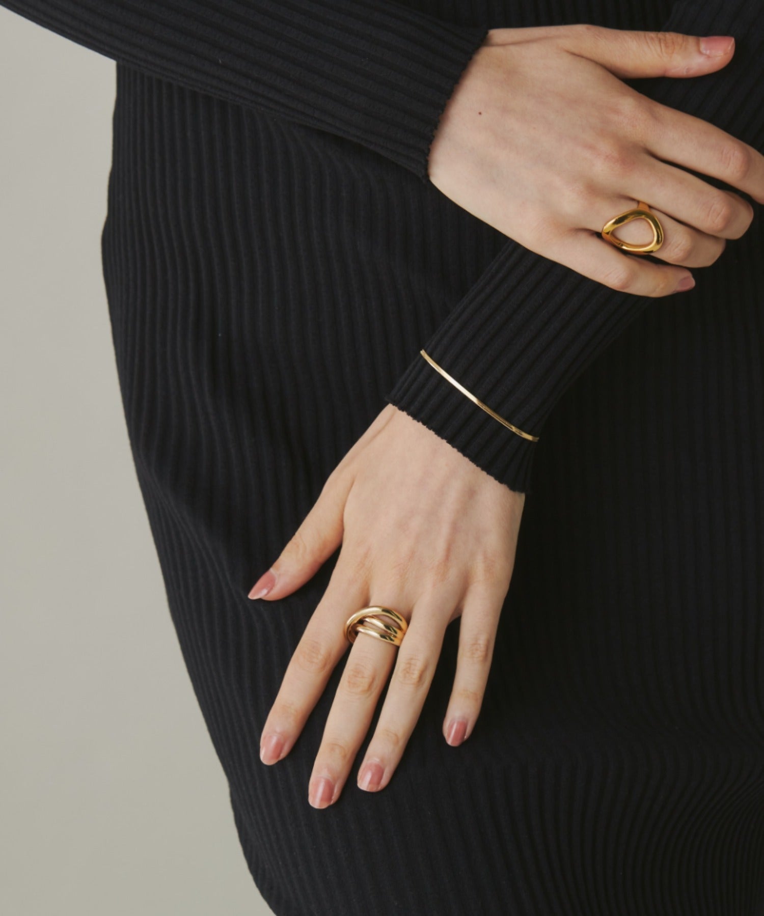 ciite' シーテ ブレスレット 【 金属アレルギー対応 】 シンプルスネークチェーンブレスレット サージカルステンレス