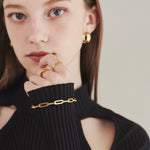 ciite' シーテ ブレスレット 【 金属アレルギー対応 】 シンプルチェーンブレスレット サージカルステンレス