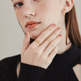 ciite' シーテ リング 【 金属アレルギー対応 】 ノンサイズリング サージカルステンレス