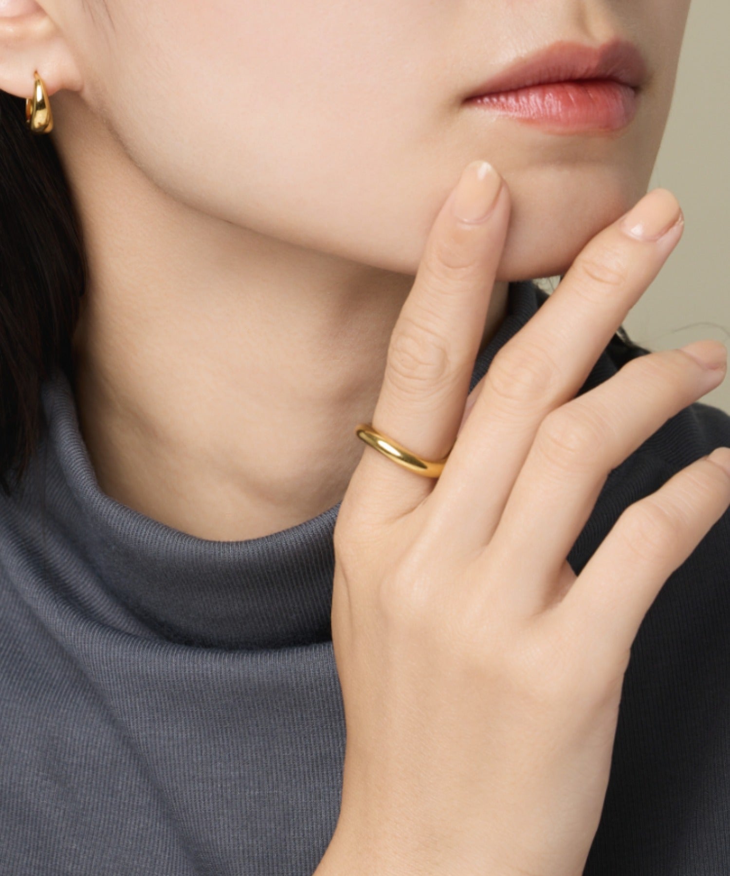 ciite' シーテ リング 【 金属アレルギー対応 】 ニュアンスリング サージカルステンレス