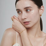 ciite' シーテ ブレスレット 【 金属アレルギー対応 】 グリッターチェーンブレスレット サージカルステンレス