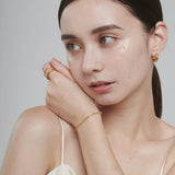 ciite' シーテ ブレスレット 【 金属アレルギー対応 】 グリッターチェーンブレスレット サージカルステンレス