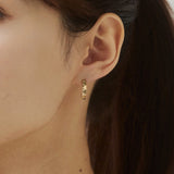 ciite' シーテ ピアス（両耳用） トライアングル ビジューピアス（両耳用）